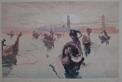 ブラングィン,フランク ヴェニス金色の朝