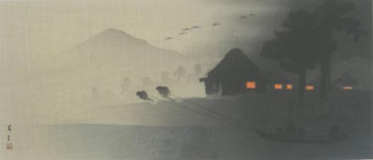 山本昇雲 ひき舟